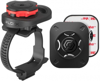 Suport Bicicleta + Adaptor Policarbonat Gearlock Z460 Negru 