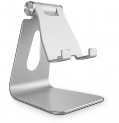 Suport Birou Telefon/Tableta Aluminiu Folding T453 Silver 