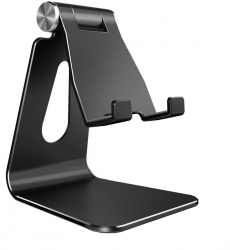 Suport Birou Telefon/Tableta Folding S911 Black 