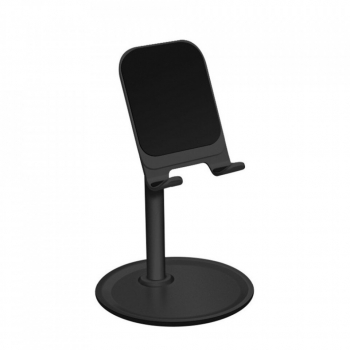 Suport reglabil magnetic universal pentru telefon cu brat telescopic de 16-21 cm si unghi ajustabil de 5-45° culoare negru 