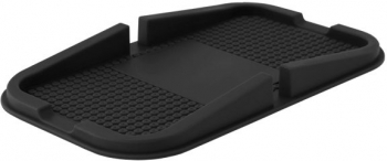 Suport Telefon Antiderapant pentru Bordul Masinii Silicon Negru 