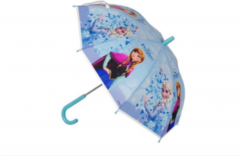Umbrela de ploaie pentru copii model Frozen II Multicolor 