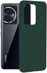 Husa Cu Grad Ridicat de Protectie pentru Honor 100 Precision Fit Y119 Siliciu Verde inchis 