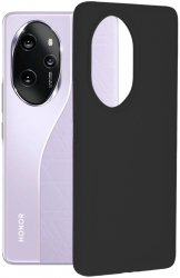 Husa Cu Grad Ridicat de Protectie pentru Honor 100 Pro Premium Y123 Siliciu Intense Darkness 