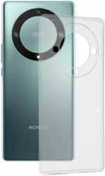 Husa Cu Grad Ridicat de Protectie pentru Honor Magic5 Lite Impact Safe B2364 Thermoresistant plastic Transparent 