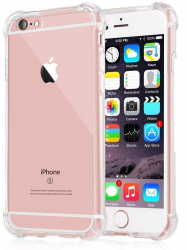 Husa Cu Grad Ridicat de Protectie pentru iPhone 6/ 6S Premium Y219 Siliciu Crystal Clear 