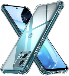 Husa Cu Grad Ridicat de Protectie pentru Motorola Moto G72 Ergonomic Y162 Siliciu Crystal Clear 