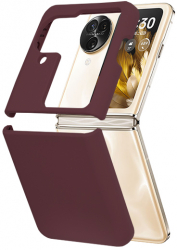 Husa Cu Grad Ridicat de Protectie pentru Oppo Find N3 Flip Precision Shell Y391 Siliciu Violet 