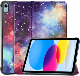 Husa Cu Grad Ridicat de Protectie pentru Tableta iPad 10 2022 10.9 Precision Shell FoldPro N12 Nanotextil Galaxy 