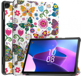 Husa Cu Grad Ridicat de Protectie pentru Tableta Lenovo Tab M10 3rd Gen TB328FU/TB328XU Ergonomic FoldPro N59 Nanotextil Butterfly 