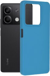 Husa Cu Grad Ridicat de Protectie pentru Xiaomi Redmi Note 13 5G Sleek Defense Y406 Siliciu Albastru 