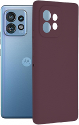 Husa Protectie pentru Motorola Edge 40 Pro Grip Pro Soft Edge Silicon Flexe G647 Silicon Flex Violet 