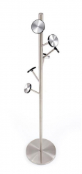 Cuier pom HM W64 39x183 cm argintiu 