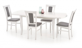 Masa extensibila HM Fryderyk 160/240x90x74 cm Alba 