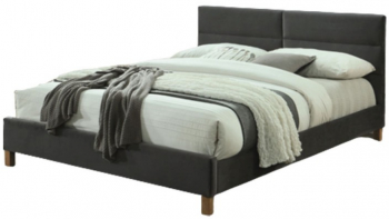 Pat SL Sierra 160x200 gri velvet 