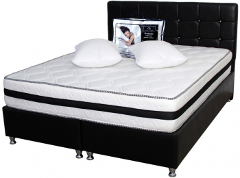 Saltea Memory Foam cu arcuri Azalee plus doua perne 50x70 plus husa hipoalergenica 140x200x25 