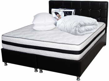 Saltea Memory Foam cu arcuri Azalee plus doua perne plus husa hipoalergenica plus Pilota microfibra iarna 180x200 160x200x25 