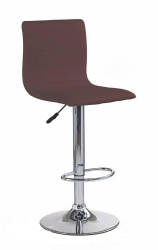 Scaun bar piele ecologica HM H21 maro 