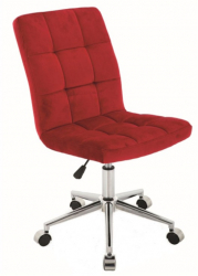 Scaun birou SL Q020 bordo 