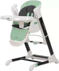 Scaun de masa si leagan electric controlabil prin aplicatie pe mobil Carrello Cascata CRL-10303/1 Tropical Green