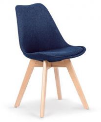 Scaun living HM K303 48x47x83 cm albastru 