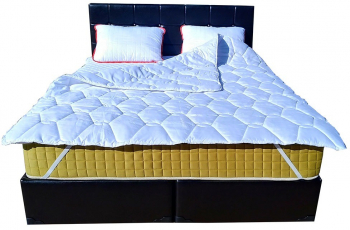 Set Saltea MILANO Pocket Spring plus 2 perne 50x70 plus Husa hipoalergenica plus Pilota microfibra vara 180x200 160x200x24