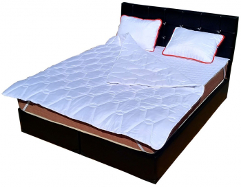 Set Saltea ROMA Superortopedica Lux plus 2 perne 50x70 plus Husa hipoalergenica plus Pilota microfibra vara 180x200 160x200x23 