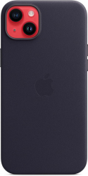 Husa de protectie Apple pentru iPhone 14 Plus Leather Case with MagSafe Ink 