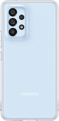Husa Samsung Soft Clear Cover pentru Samsung Galaxy A53 5G EF-QA536TTEGWW Transparent 
