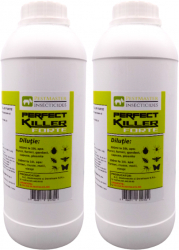 Pachet promotional 2buc X 1L solutie insecticida cu eficienta rapida de combatere insecte Perfectkiller 