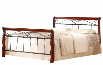Pat HM Veronica negru/cires 160 x 200 