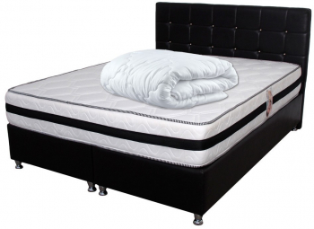 Saltea Memory Foam Crin plus pilota microfibra vara 200x220 180x200x25 
