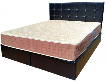 Saltea superortopedica Lux ROMA Saltex 120x200x23 cm plasa de arcuri tip bonnel fata vara-iarna fermitate tare 