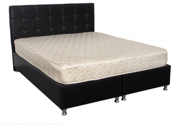 Saltea superortopedica SOFIA Saltex 140x190x20 cm plasa de arcuri tip bonnel fata vara-iarna fermitate medie 