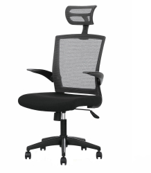 Scaun birou mesh HM Valor negru - gri