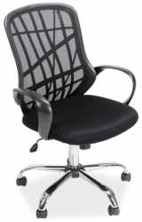 Scaun directorial mesh SL Dexter negru 