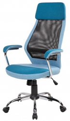 Scaun directorial mesh SL Q336 albastru 