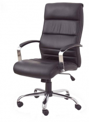 Scaun directorial piele HM Teksas negru 
