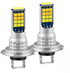 Set 2 Becuri Auto Led H7 45W bec 30 SMD 6000K 8500Lm BZRSH 12V 