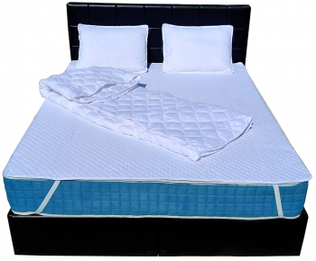 Set Avantaj Saltea PARIS Memory Foam Silvercare + 2 perne + Husa hipoalergenica + Pilota microfibra iarna 180x200 140x200x23 