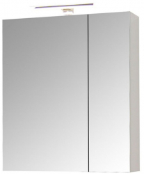 Set Baza lavoar baie GN0541 cu usi si oglinda Celine - 60 cm alb 