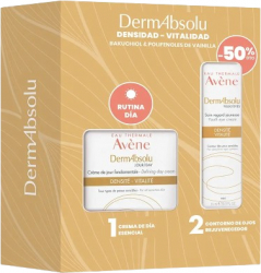 Set crema faciala de zi 40 ml + crema pentru conturul ochilor 15 ml Avene Dermabsolu crema dia densidad + ojos lote 