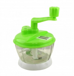 Tocator manual pentru legume fructe maruntitor 4 lame 3 viteze verde 