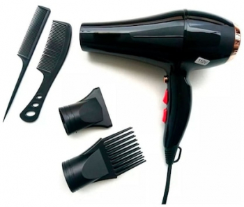 Uscator de par profesional ionic cu 2 viteze si 2 trepte de temperatura Putere 5000W Set 4 Accesorii 