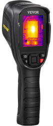 Camera cu termoviziune VEVOR IP54 ecran color 2.8&rdquo card SD Rezolutie 240x180 Li-ion -20° C pana la 350° C