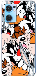Husa Oppo Reno 7 5G Silicon Gel Tpu Model Looney Tunes 
