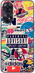 Husa Oppo Reno 8T 4G Silicon Gel Tpu Model Pop Art Brands 