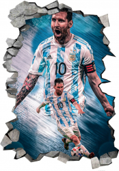 Sticker decorativ Fotbalist 85 cm 8914ST-3 