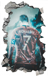 Sticker decorativ Fotbalist 89 cm 8791ST-1 