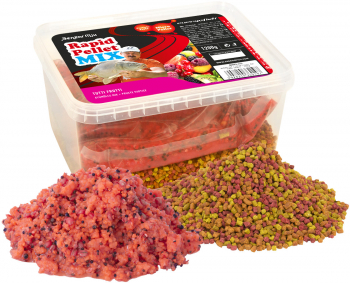 Benzar Mix Pellet Pack 2 in 1 1200g Tutti Frutti 